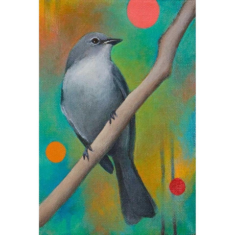 Mysteries of the Universe XIV Black Modern Wood Framed Art Print by Evans, Bridget G.