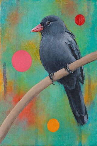 Mysteries of the Universe XV Black Ornate Wood Framed Art Print with Double Matting by Evans, Bridget G.