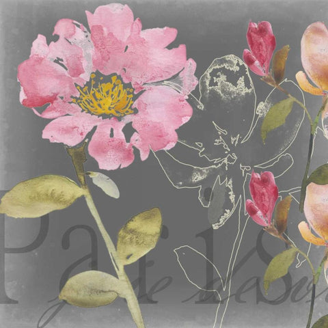 Joie de Vivre I Black Modern Wood Framed Art Print by Mosley, Kiana