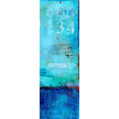 Pier 34 II White Modern Wood Framed Art Print by Ashley, Erin