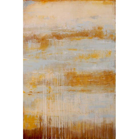 Ashwood Creek I Black Modern Wood Framed Art Print with Double Matting by Ashley, Erin