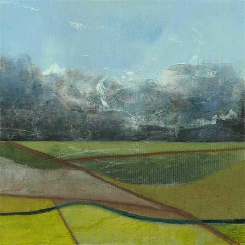 Mountain Memory II Black Ornate Wood Framed Art Print with Double Matting by Popp, Grace