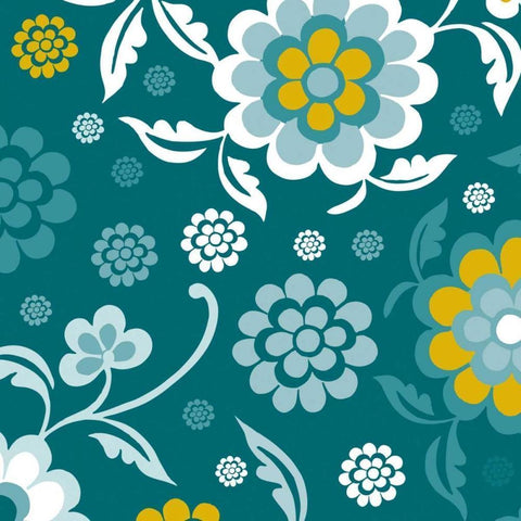 Emerald Forest I White Modern Wood Framed Art Print by Ketchum, Nicole