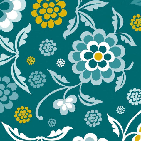 Emerald Forest III Gold Ornate Wood Framed Art Print with Double Matting by Ketchum, Nicole