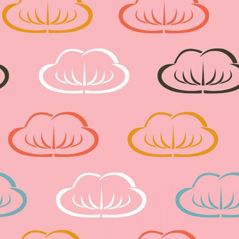 Clouds I White Modern Wood Framed Art Print by Ketchum, Nicole