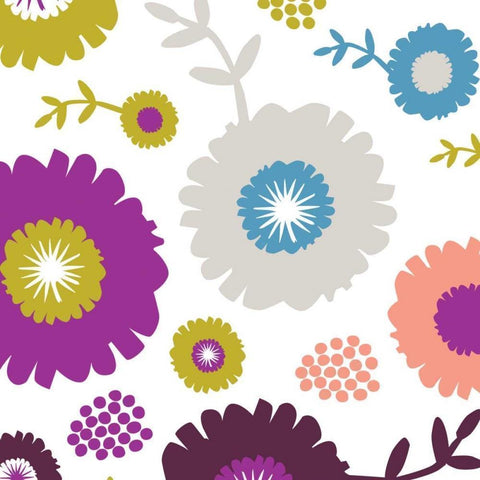 Garden Floral IV Black Modern Wood Framed Art Print with Double Matting by Ketchum, Nicole