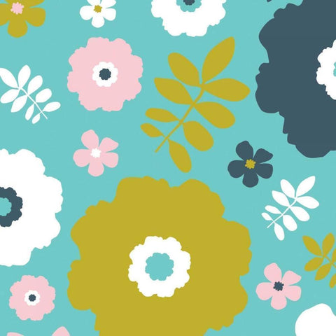 Sweet Floral II Black Modern Wood Framed Art Print by Ketchum, Nicole