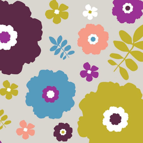 Sweet Floral III White Modern Wood Framed Art Print by Ketchum, Nicole
