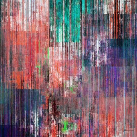 Riser Panel II Black Modern Wood Framed Art Print by Burghardt, James