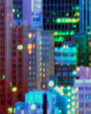 Metropolitain I Black Ornate Wood Framed Art Print with Double Matting by Burghardt, James