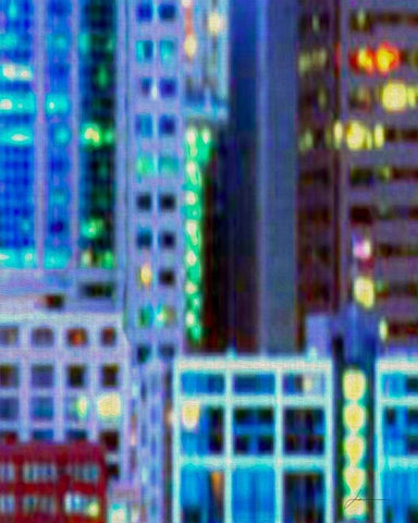 Metropolitain II Black Ornate Wood Framed Art Print with Double Matting by Burghardt, James