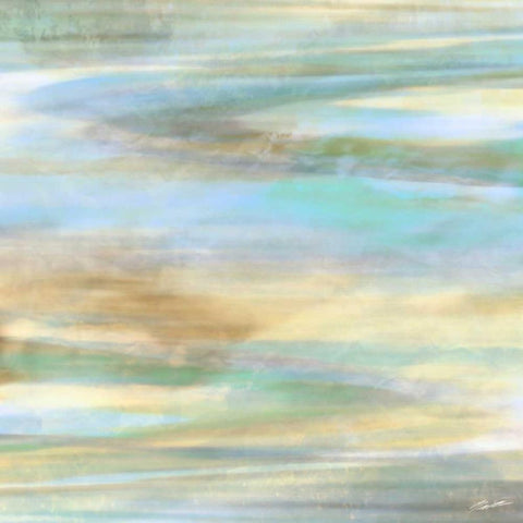 Heaven I White Modern Wood Framed Art Print by Butler, John