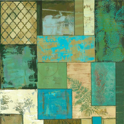 Fossil Infusion II a Black Modern Wood Framed Art Print by Joy, Julie