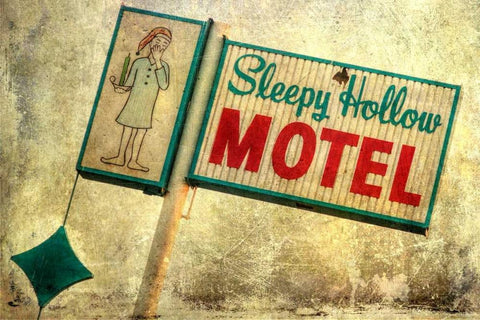 Vintage LA X White Modern Wood Framed Art Print with Double Matting by Malek, Honey