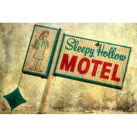 Vintage LA X White Modern Wood Framed Art Print by Malek, Honey