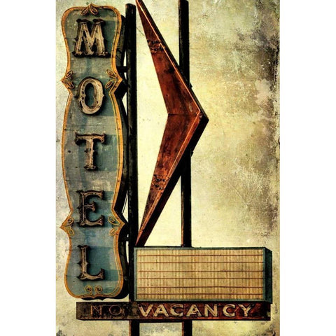 Vintage LA XVI White Modern Wood Framed Art Print by Malek, Honey