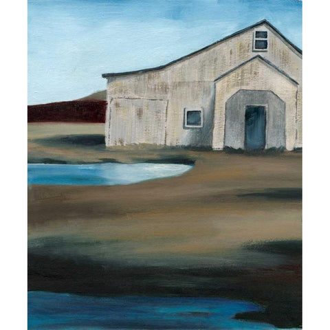 Farmstead III Black Modern Wood Framed Art Print by Popp, Grace