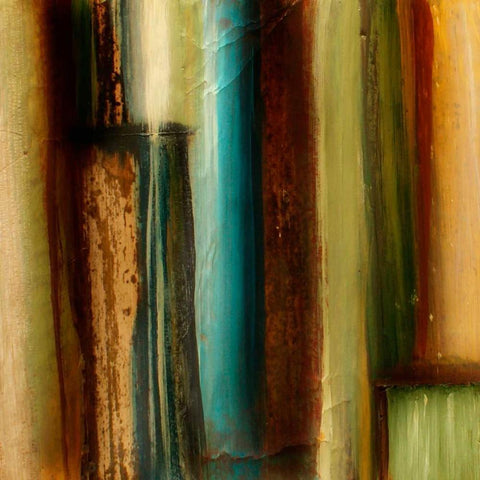 Spice Impressions VI Black Modern Wood Framed Art Print with Double Matting by Orlov, Irena