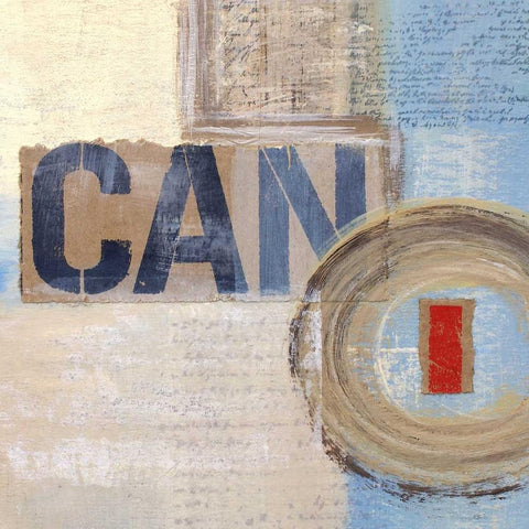 Abstract Inspiration IV White Modern Wood Framed Art Print with Double Matting by Orlov, Irena