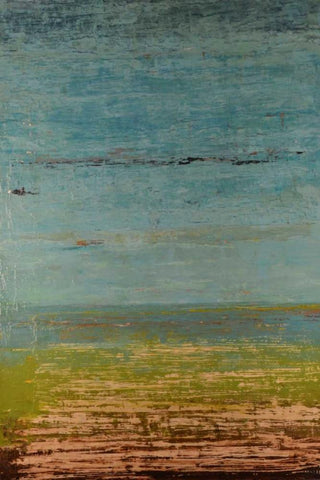 Easy Reflections IV Black Ornate Wood Framed Art Print with Double Matting by Avondet, Natalie