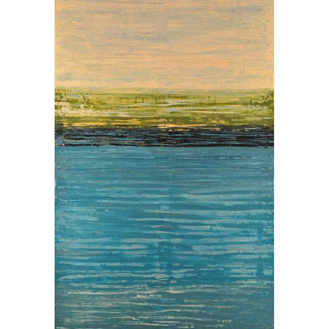 Easy Reflections V White Modern Wood Framed Art Print by Avondet, Natalie