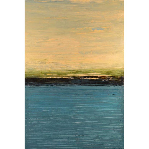 Easy Reflections VI Gold Ornate Wood Framed Art Print with Double Matting by Avondet, Natalie