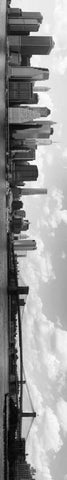 NY Scenes V Black Ornate Wood Framed Art Print with Double Matting by Pica, Jeff