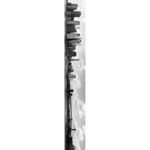 NY Scenes V Black Modern Wood Framed Art Print by Pica, Jeff