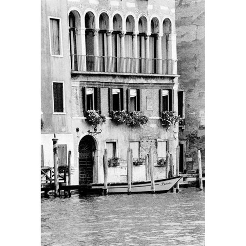 Venice Scenes II Gold Ornate Wood Framed Art Print with Double Matting by Pica, Jeff