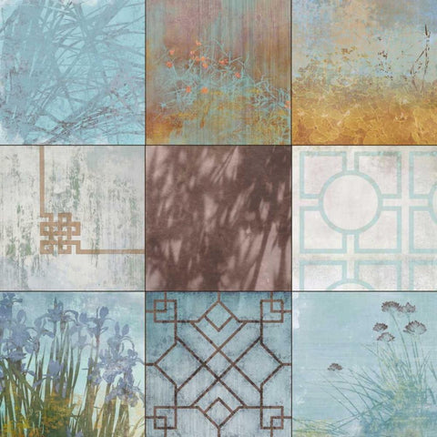 Spa Nine I Black Modern Wood Framed Art Print by Evelia Designs