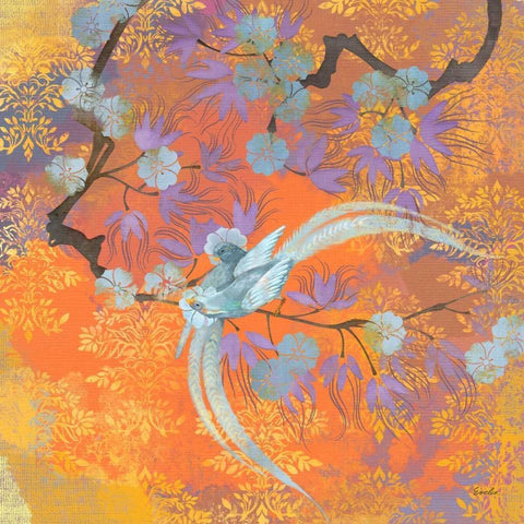 Aurora Australis I Black Modern Wood Framed Art Print with Double Matting by Evelia Designs