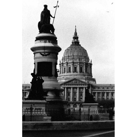 City Details I Black Modern Wood Framed Art Print by Pica, Jeff