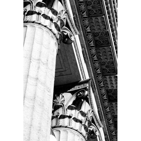 City Details VI Gold Ornate Wood Framed Art Print with Double Matting by Pica, Jeff
