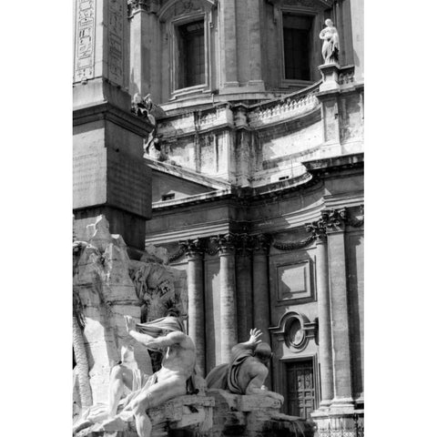 City Details VII Gold Ornate Wood Framed Art Print with Double Matting by Pica, Jeff