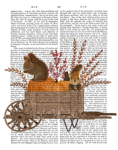 Squirrels In Pumpkin Wheelbarrow Black Ornate Wood Framed Art Print with Double Matting by Fab Funky