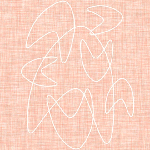 Retro Mod Collection E Black Ornate Wood Framed Art Print with Double Matting by Ilosky, Pam