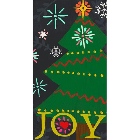 Nordic Joy Collection B Gold Ornate Wood Framed Art Print with Double Matting by Vess, June Erica