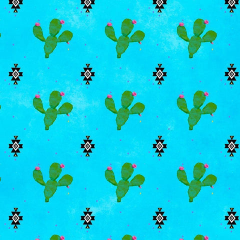 PiÃ±ata Party Collection F White Modern Wood Framed Art Print with Double Matting by Reynolds, Jade