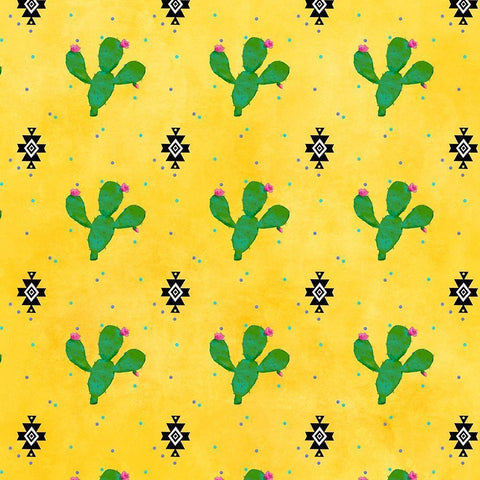 PiÃ±ata Party Collection H Gold Ornate Wood Framed Art Print with Double Matting by Reynolds, Jade