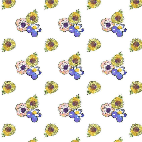 Flower Truck Collection G Gold Ornate Wood Framed Art Print with Double Matting by McGuire, Catherine