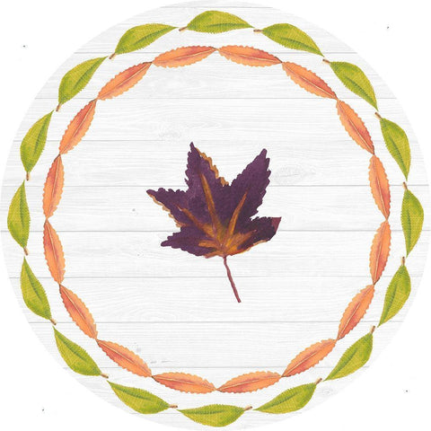 Sweet Foliage Collection C Black Modern Wood Framed Art Print by Miller, Dianne