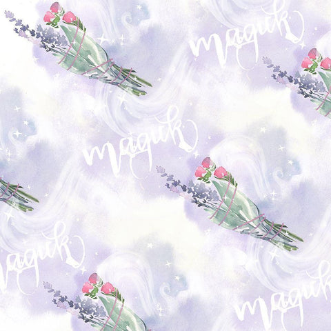 Green Witch Collection F Black Modern Wood Framed Art Print with Double Matting by Parker, Jennifer Paxton