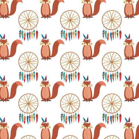 Woodland Warriors Collection I White Modern Wood Framed Art Print with Double Matting by Moore, Regina