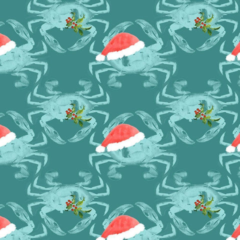 Tis the Seasun Collection I Black Ornate Wood Framed Art Print with Double Matting by Parker, Jennifer Paxton