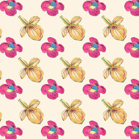 Tropical Getaway Collection F Gold Ornate Wood Framed Art Print with Double Matting by Fagalde, Jarman