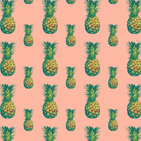 Tropical Getaway Collection G White Modern Wood Framed Art Print with Double Matting by Fagalde, Jarman