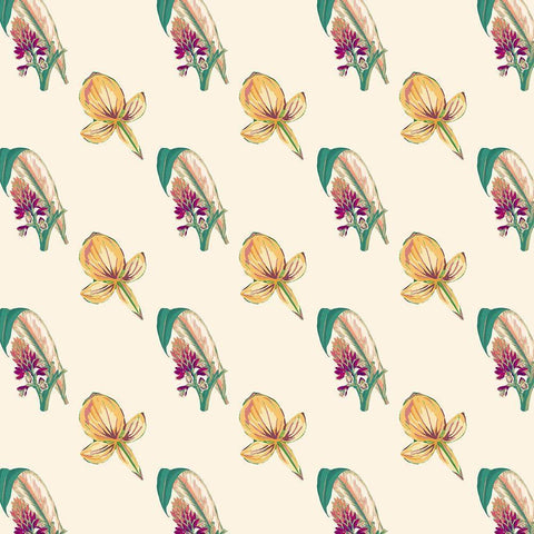 Tropical Getaway Collection H Black Modern Wood Framed Art Print by Fagalde, Jarman