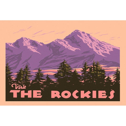 American Wayfarer Collection A White Modern Wood Framed Art Print by Green, Jacob