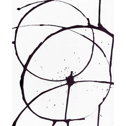 BandW I Black Modern Wood Framed Art Print by Seay, Anne