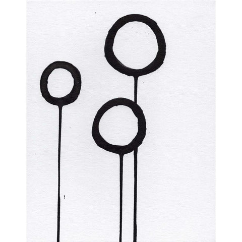 BandW III Black Modern Wood Framed Art Print by Seay, Anne